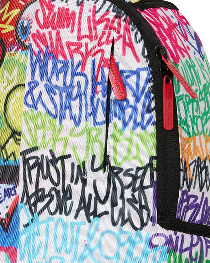 SPLIT SCRIBBLES BACKPACK