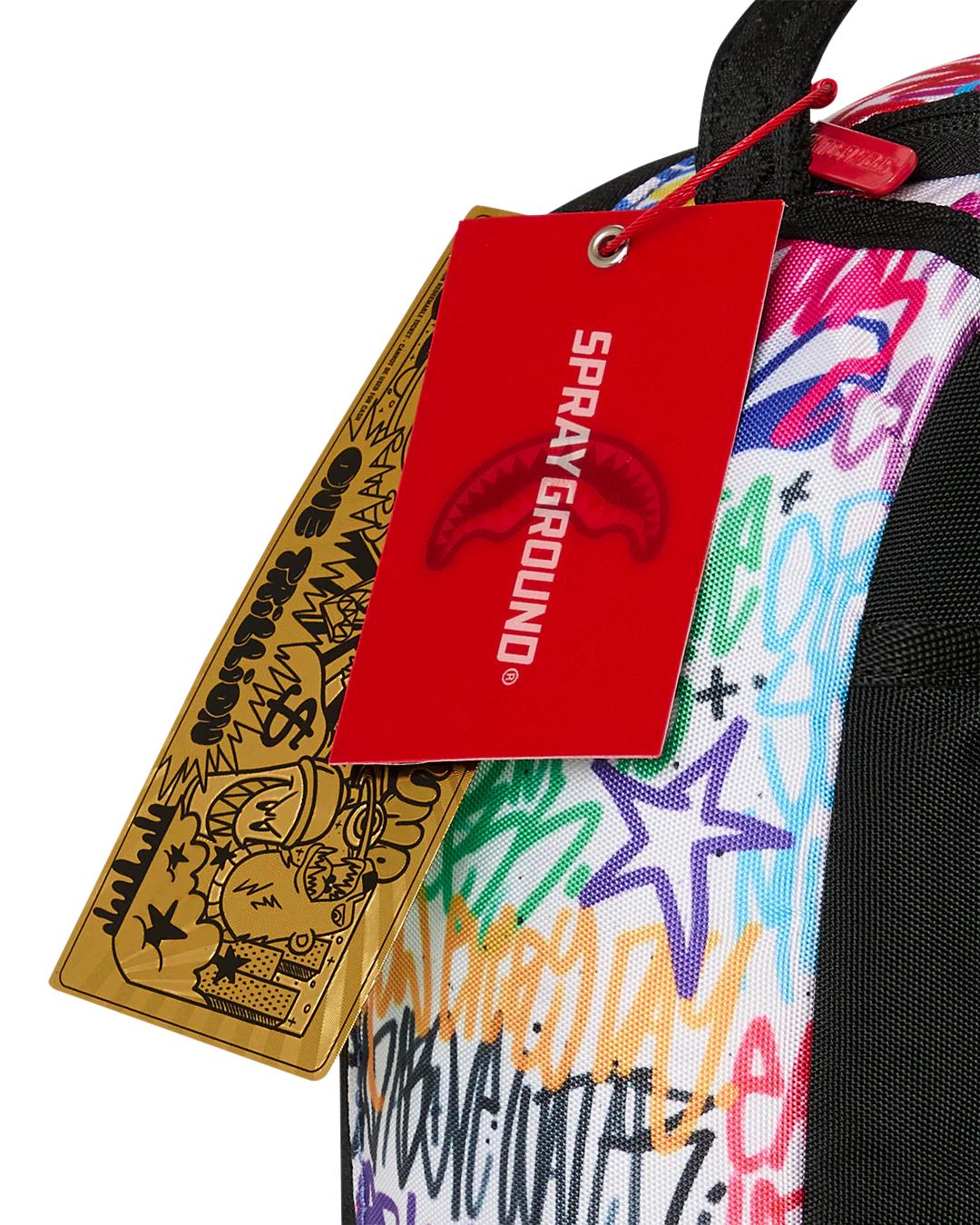 SPLIT SCRIBBLES BACKPACK