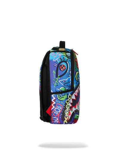 SPLIT SCRIBBLES BACKPACK