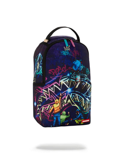 MIDNIGHT GRAFFITI ARTISTS MINI BACKPACK