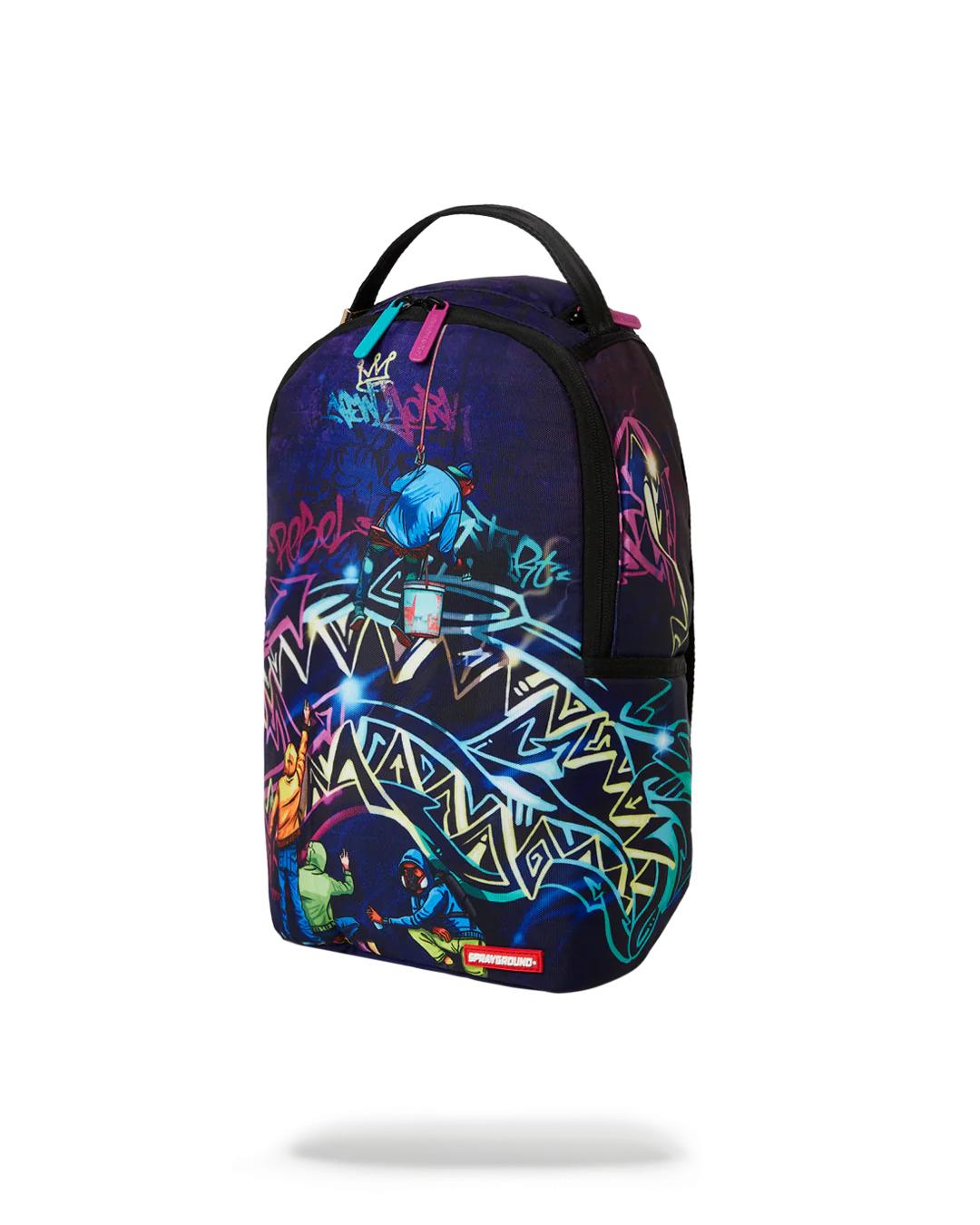 MIDNIGHT GRAFFITI ARTISTS MINI BACKPACK