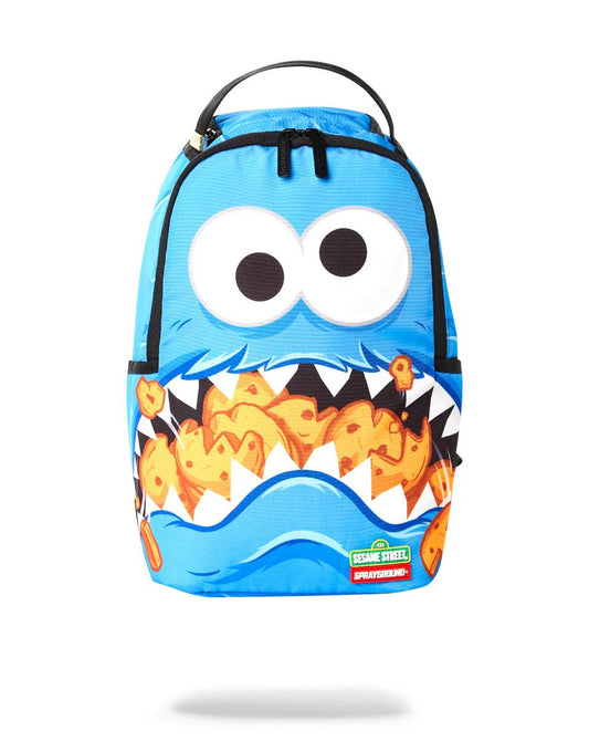 MINI COOKIE MONSTER SHARK BACKPACK