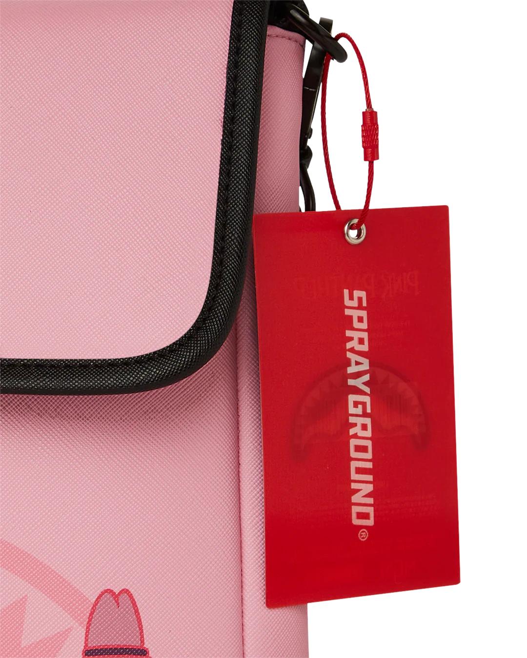 PINK PANTHER PINK PAINTER MESSENGER SLING BAG