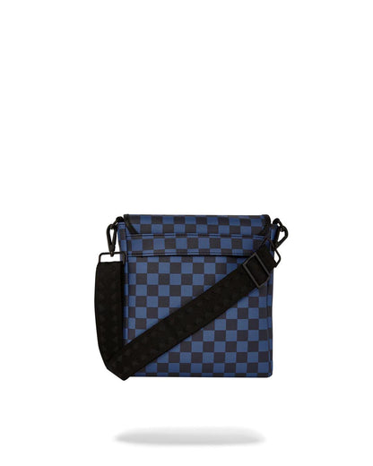 MIDNIGHT MAGIC SHARKS IN PARIS MESSENGER SLING BAG