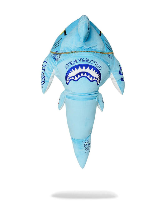 STUFFED SAVAGE HOODY BACKPACK SHARK