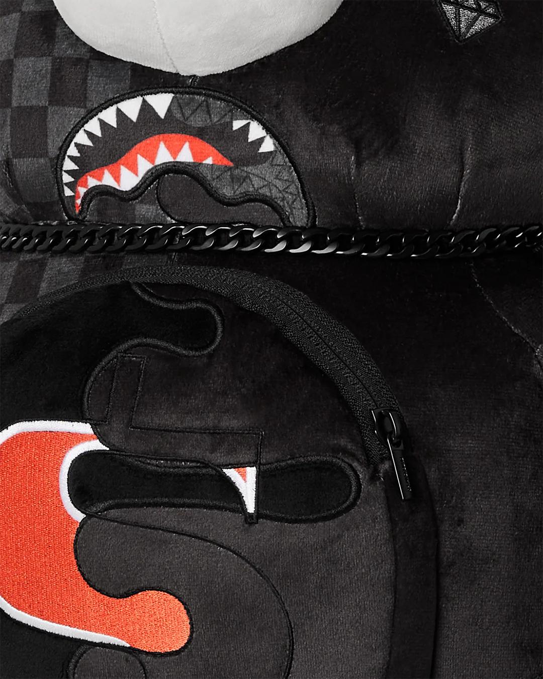 SPEED SHARK SIDE SWIPE MONEYBEAR TEDDY BEAR BACKPACK