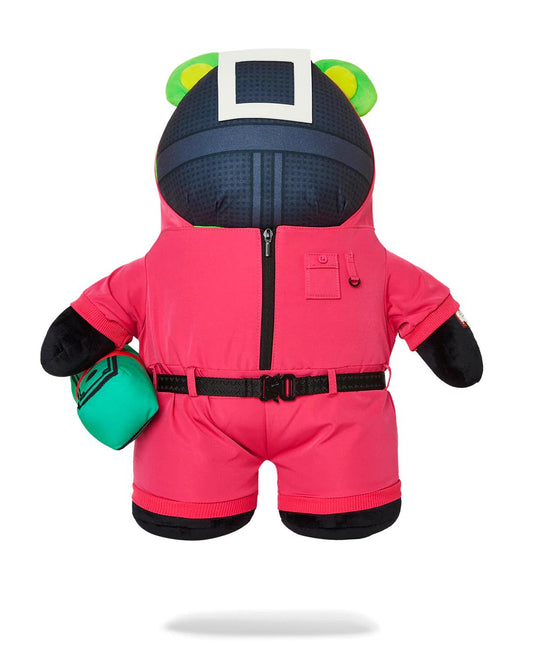 SQUID GAME COLLAB PINK SOLDIERS BEAR BACKPACK