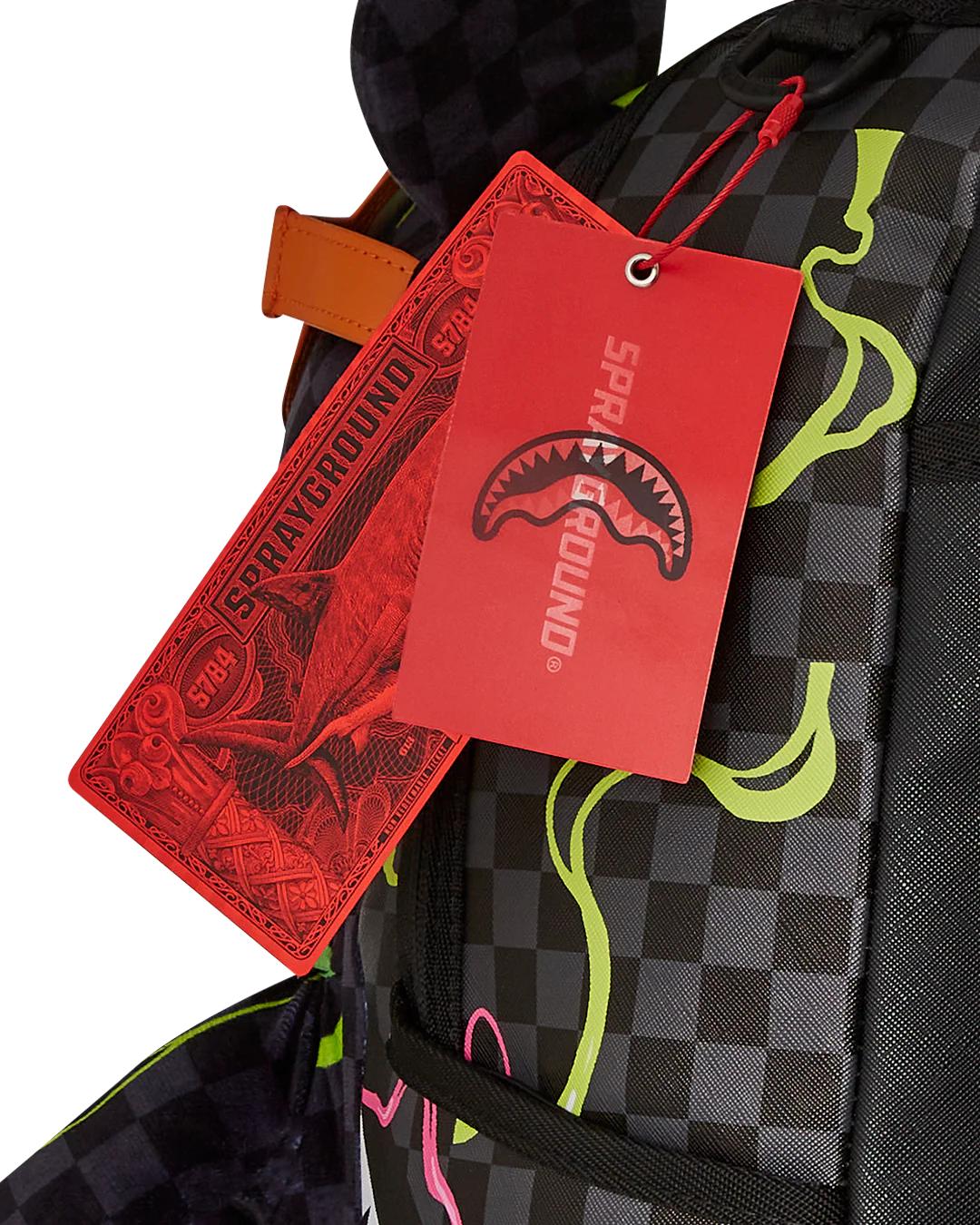 SLIME DIME MONEYBEAR TEDDYBEAR ON BACKPACK
