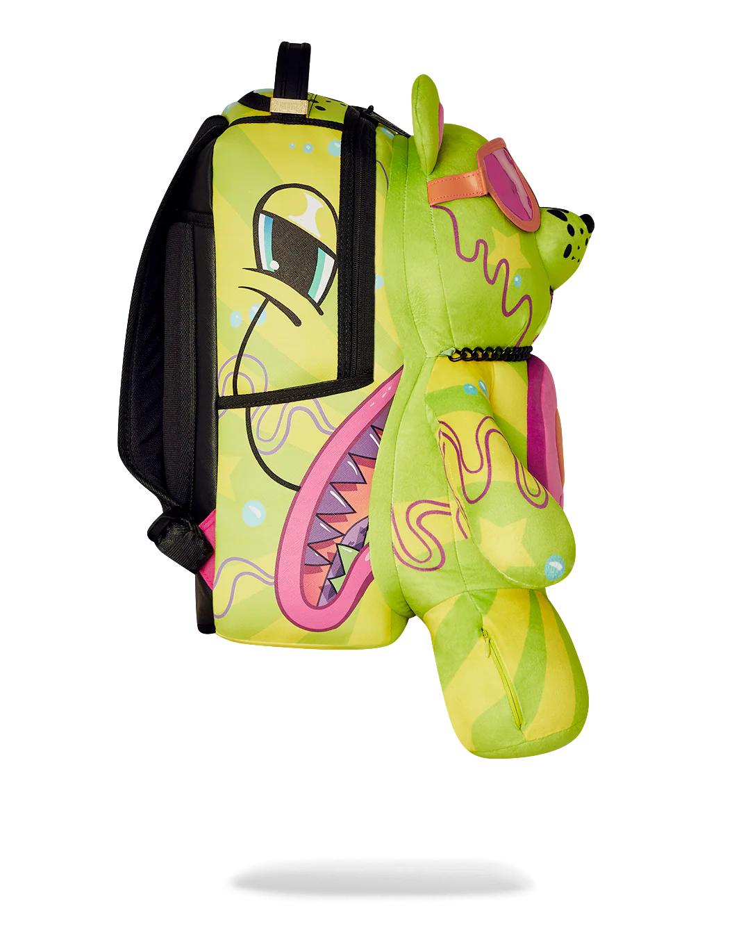 SLIME DIME MONEYBEAR TEDDYBEAR ON BACKPACK