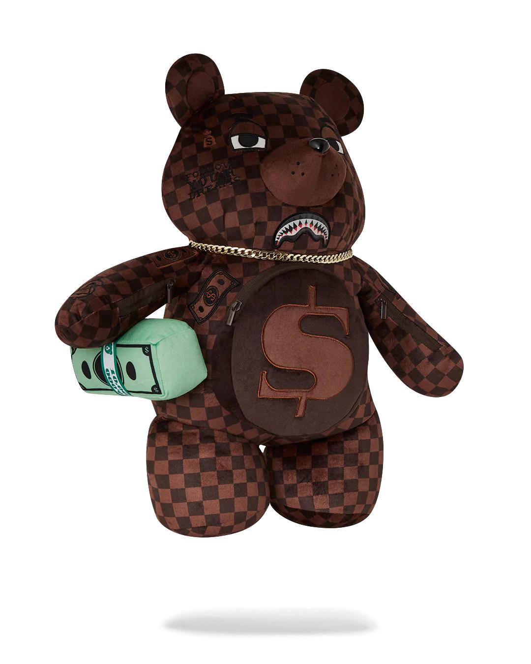 LENTICULAR EFFECTS MONEYBEAR TEDDYBEAR BACKPACK