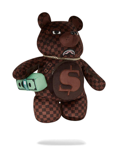 LENTICULAR EFFECTS MONEYBEAR TEDDYBEAR BACKPACK