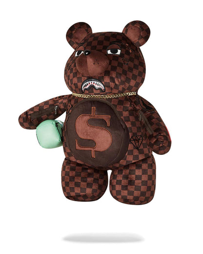 LENTICULAR EFFECTS MONEYBEAR TEDDYBEAR BACKPACK
