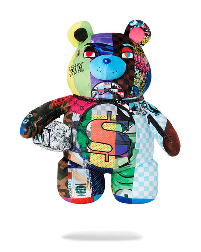 SHARK MASTERPIECES MONEYBEAR TEDDYBEAR BACKPACK