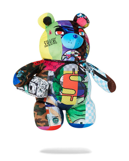 SHARK MASTERPIECES MONEYBEAR TEDDYBEAR BACKPACK