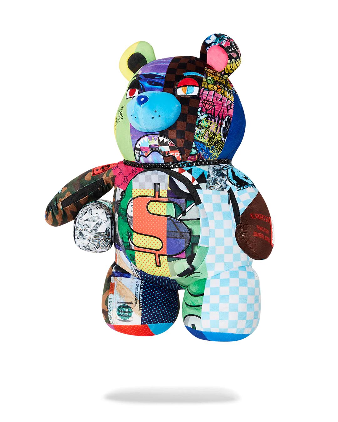 SHARK MASTERPIECES MONEYBEAR TEDDYBEAR BACKPACK