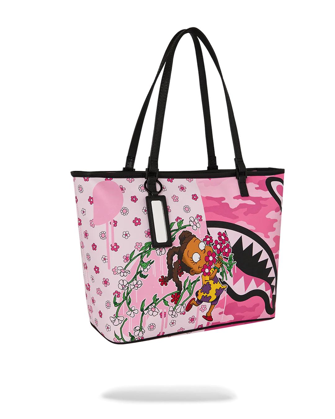 SUSIE RUGRATS FLOWERS TOTE