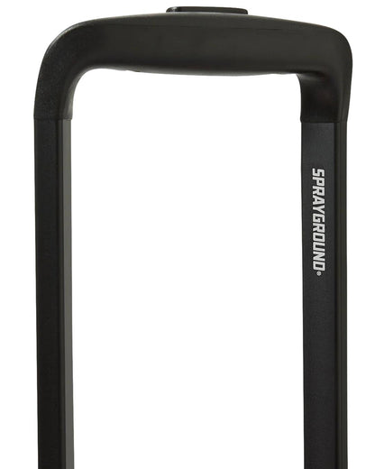 THE JOURNEY BEGINS SHARKITECTURE CARRY-ON LUGGAGE BLACK WITH EXTRA STI