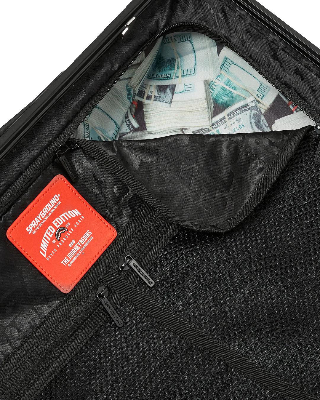 MIDNIGHT MAGIC SHARKS IN PARIS HARD SHELL CARRY-ON LUGGAGE