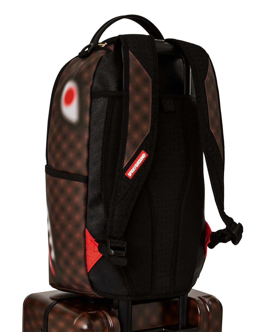 SHARKS IN PARIS BLUR EFFECT CARRY-ON LUGGAGE