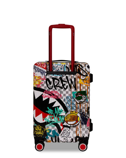 CREATE ANOTHER DAY SHARKNAUTICS HARDSHELL CARRY-ON LUGGAGE