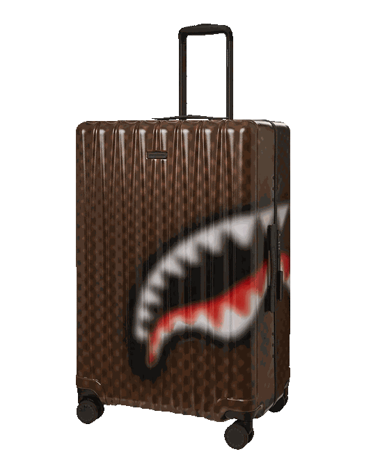 SHARKS IN PARIS BLUR EFFECT FULL SIZE LUGGAGE