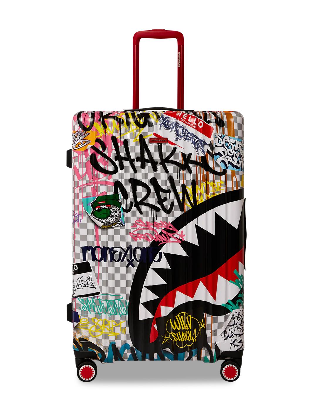 CREATE ANOTHER DAY SHARKNAUTICS HARDSHELL FULL-SIZE LUGGAGE