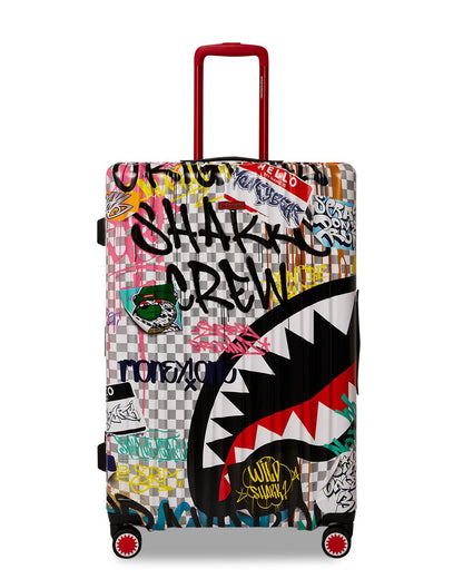 CREATE ANOTHER DAY SHARKNAUTICS HARDSHELL FULL-SIZE LUGGAGE