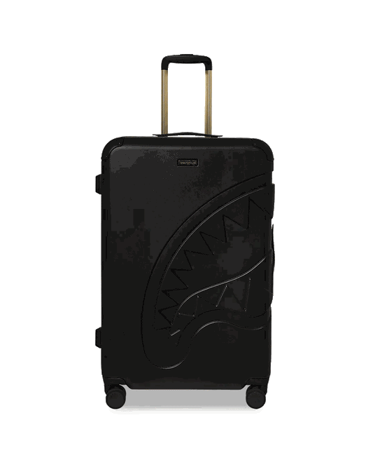 REALITY CHECK SHARKITECTURE FULL-SIZE JETBLACK LUGGAGE (GOLD HARDWARE)