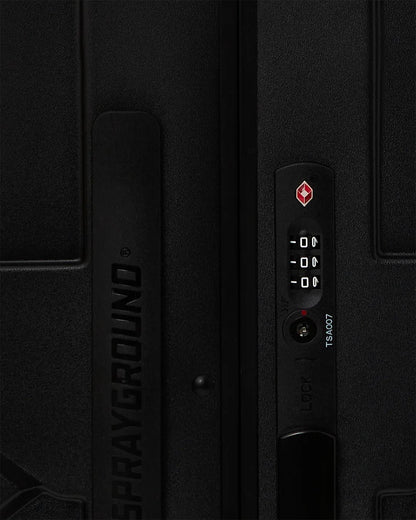 REALITY CHECK SHARKITECTURE FULL-SIZE JETBLACK LUGGAGE (GUNMETAL HARDW