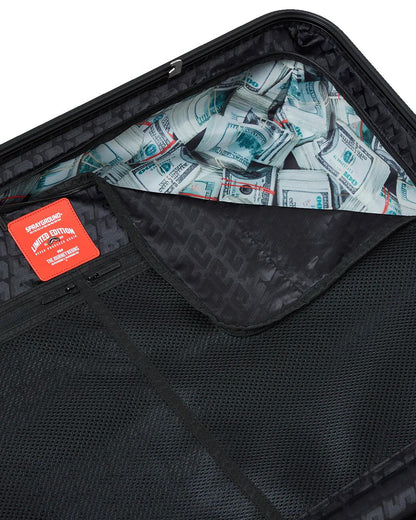 REALITY CHECK SHARKITECTURE FULL-SIZE JETBLACK LUGGAGE (GUNMETAL HARDW