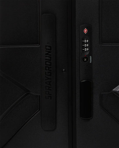 REALITY CHECK SHARKITECTURE FULL-SIZE JETBLACK LUGGAGE (GUNMETAL HARDW