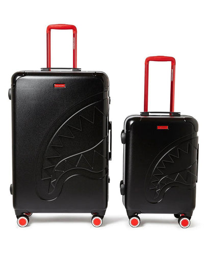 SHARKITECTURE MOLDED 2 PC LUGGAGE SET