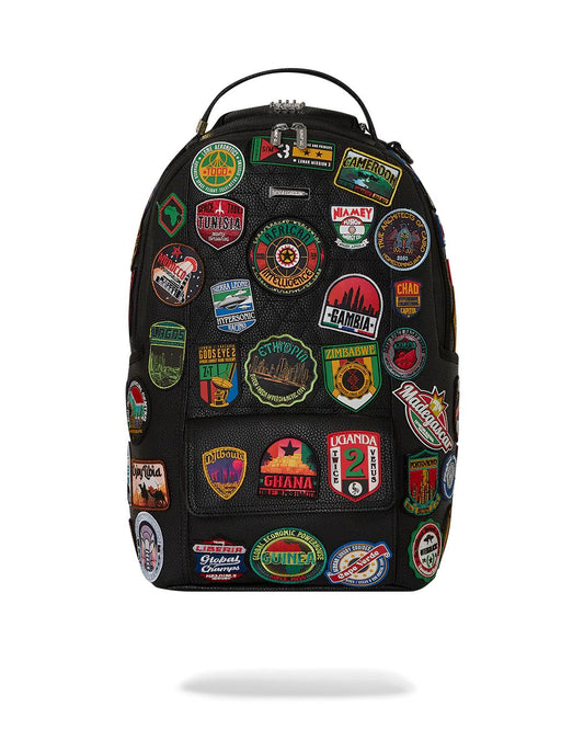 A.I. THE 54 (PATCHES OF AFRICA) CARGO BACKPACK