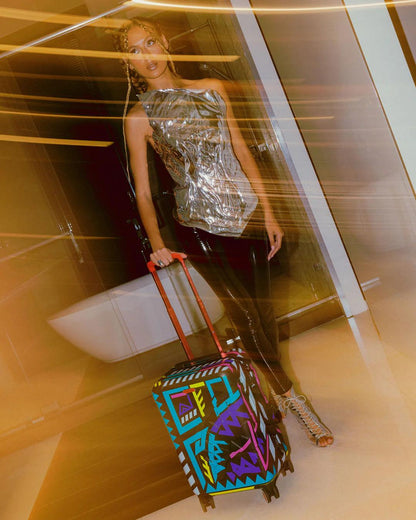 A.I. PATH TO THE FUTURE III HARDSHELL CARRY-ON LUGGAGE - SANDFLOWER CO
