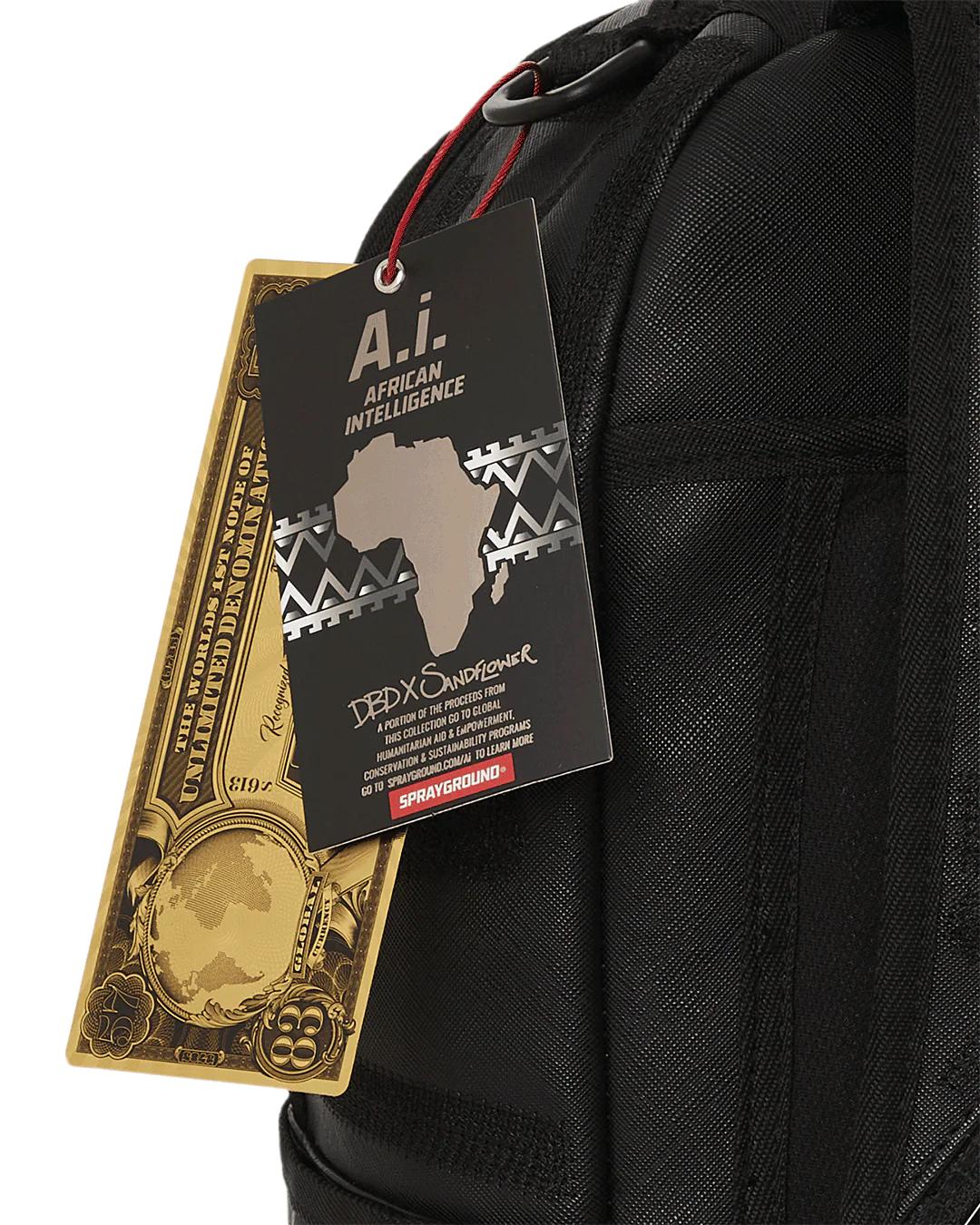 AFRICAN INTELLIGENCE 9 APEX GENIUS BACKPACK - SANDFLOWER COLLAB