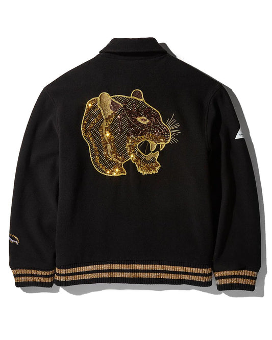 A.I.9 AFRICAN INTELLIGENCE GUILDED LEOPARD - SANDFLOWER COLLAB VARSITY