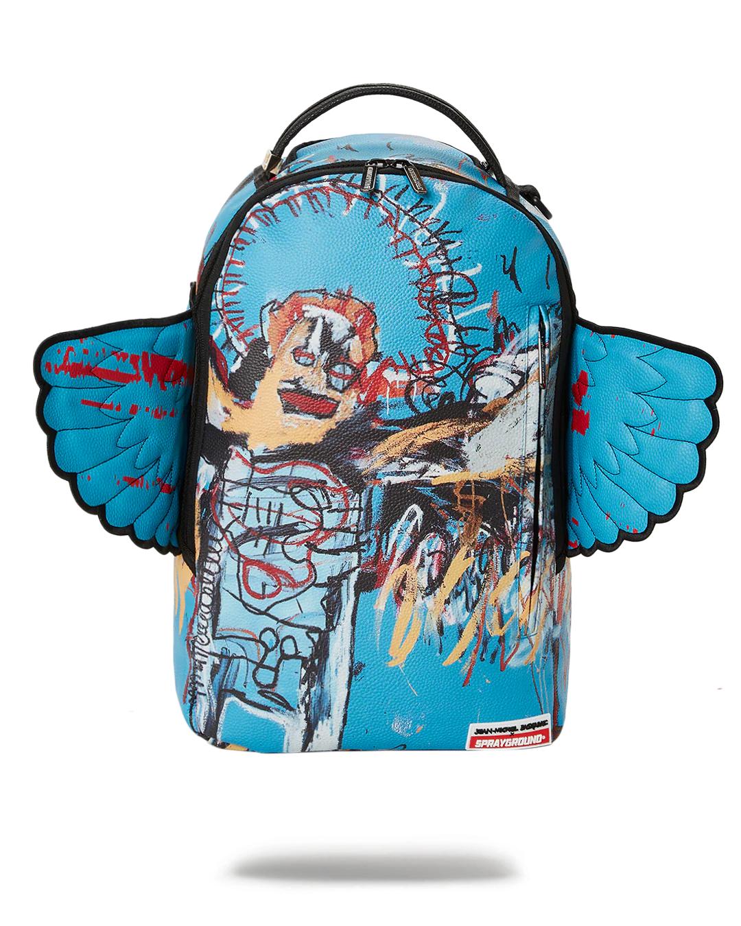 OFFICIAL BASQUIAT UNTITLED (FALLEN ANGEL) 1981 WING BACKPACK (DLXV)