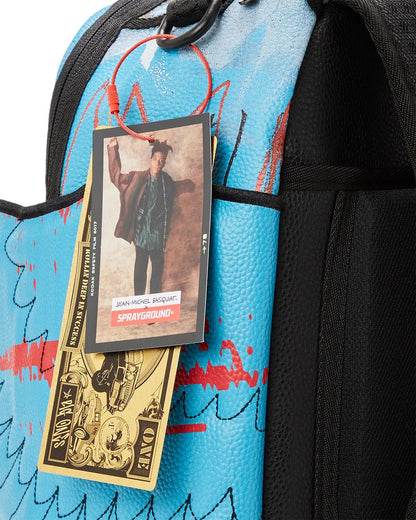 OFFICIAL BASQUIAT UNTITLED (FALLEN ANGEL) 1981 WING BACKPACK (DLXV)