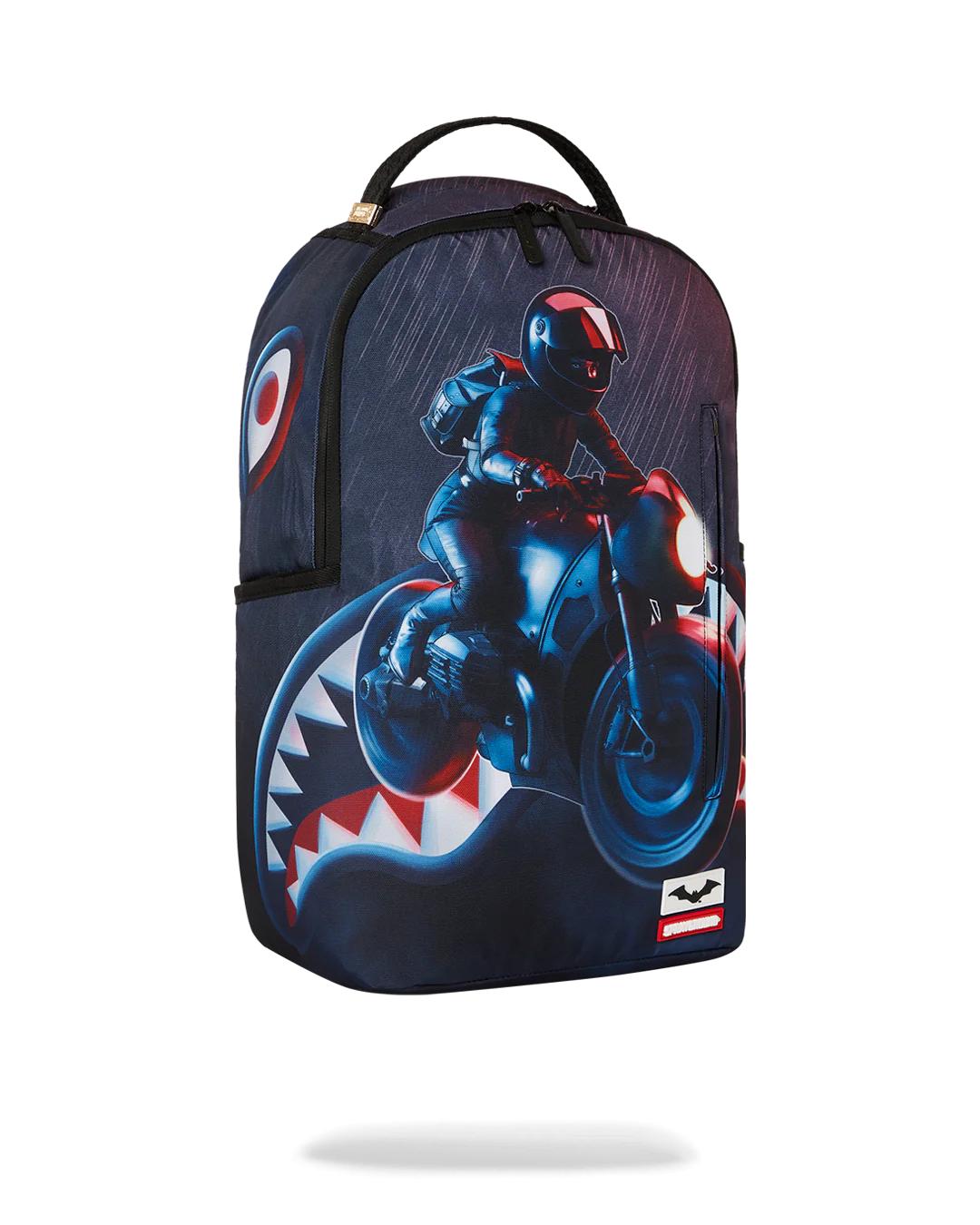 CAT WOMAN BIKER DLXSR BACKPACK