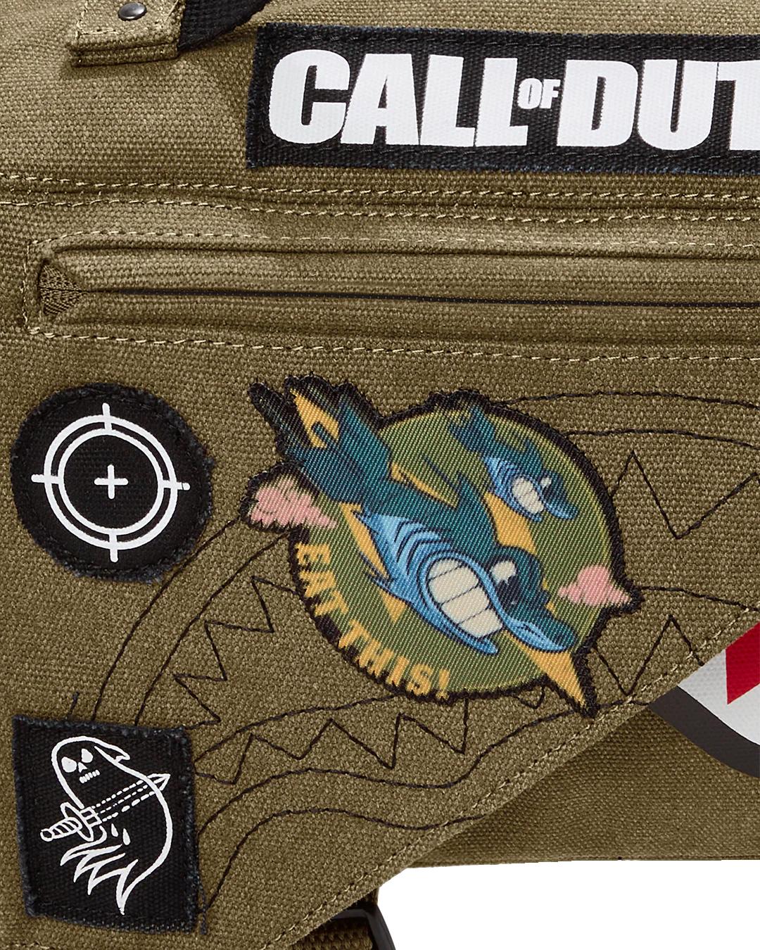 CALL OF DUTY NEVER BACK DOWN CROSSBODY