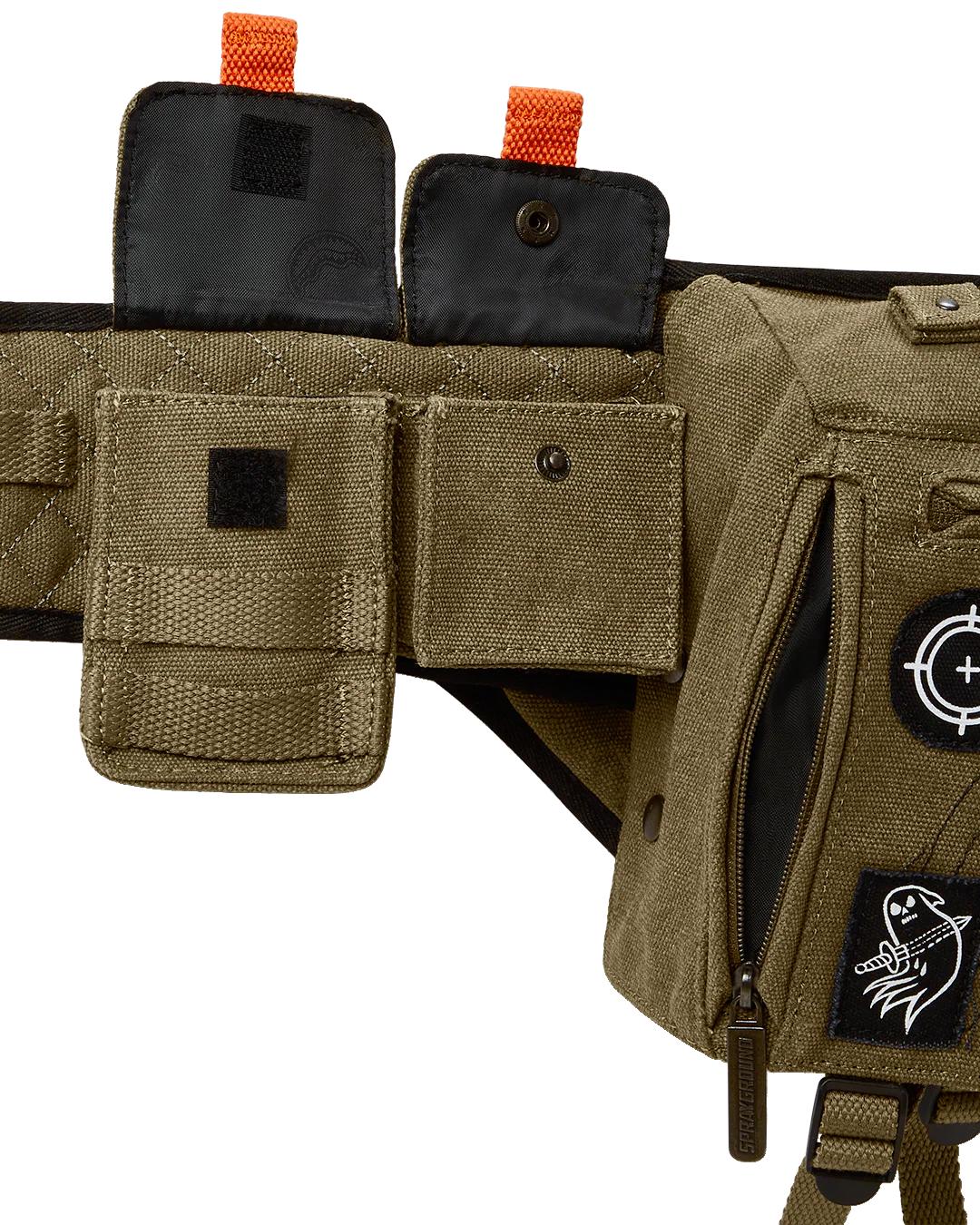 CALL OF DUTY NEVER BACK DOWN CROSSBODY