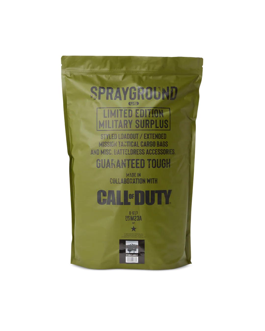 CALL OF DUTY NEVER BACK DOWN CROSSBODY