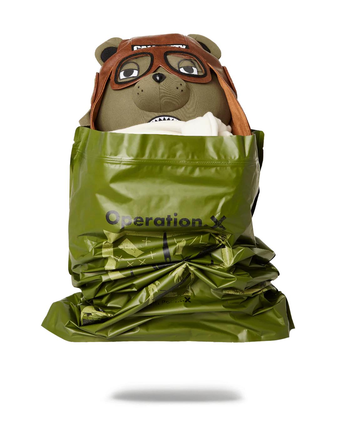 CALL OF DUTY AVIATOR FEARLESS MONEYBEAR TEDDYBEAR BACKPACK