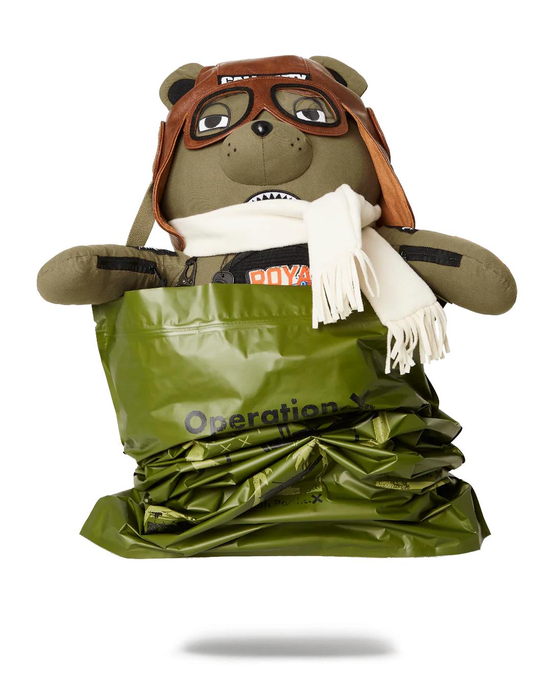 CALL OF DUTY AVIATOR FEARLESS MONEYBEAR TEDDYBEAR BACKPACK