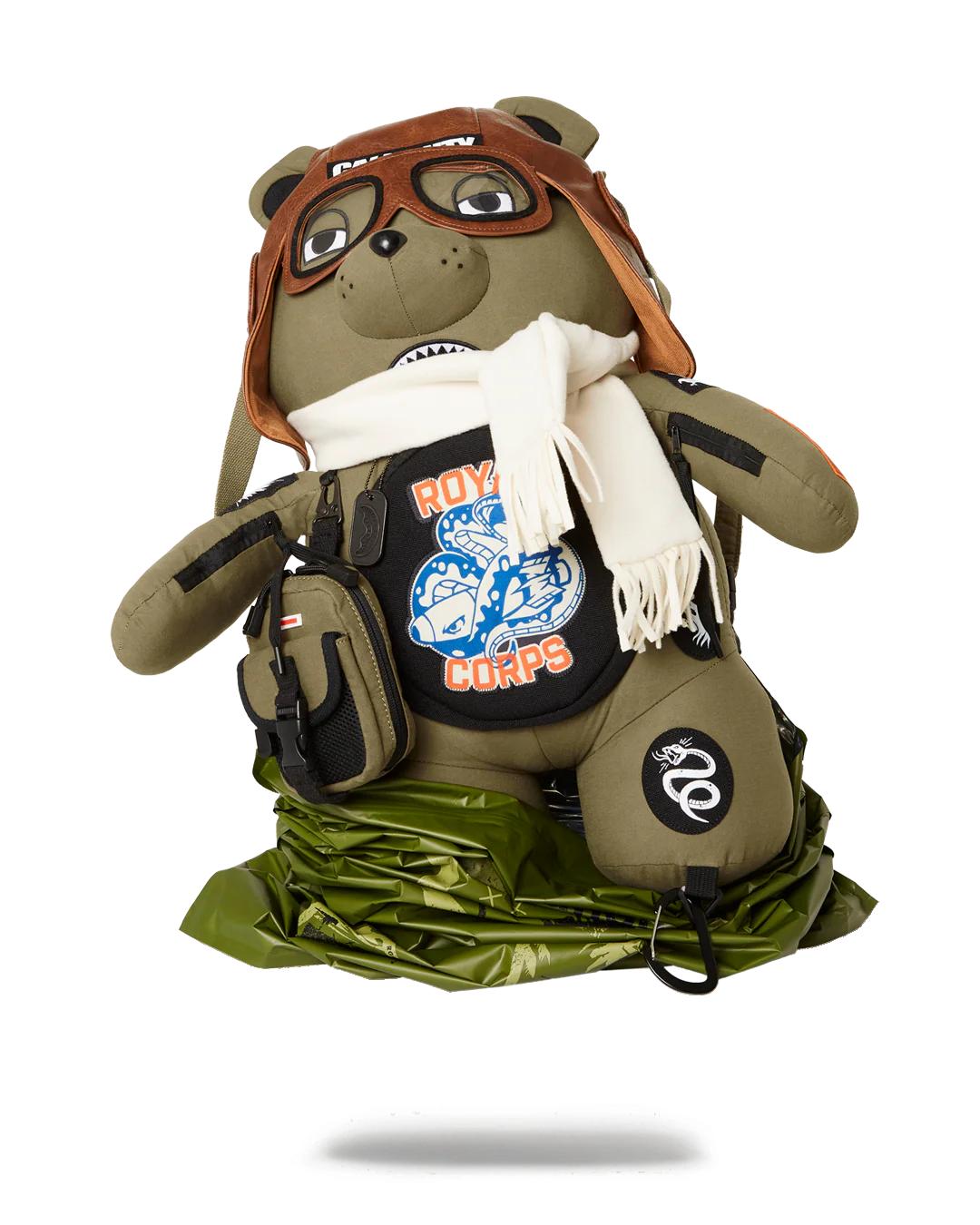 CALL OF DUTY AVIATOR FEARLESS MONEYBEAR TEDDYBEAR BACKPACK