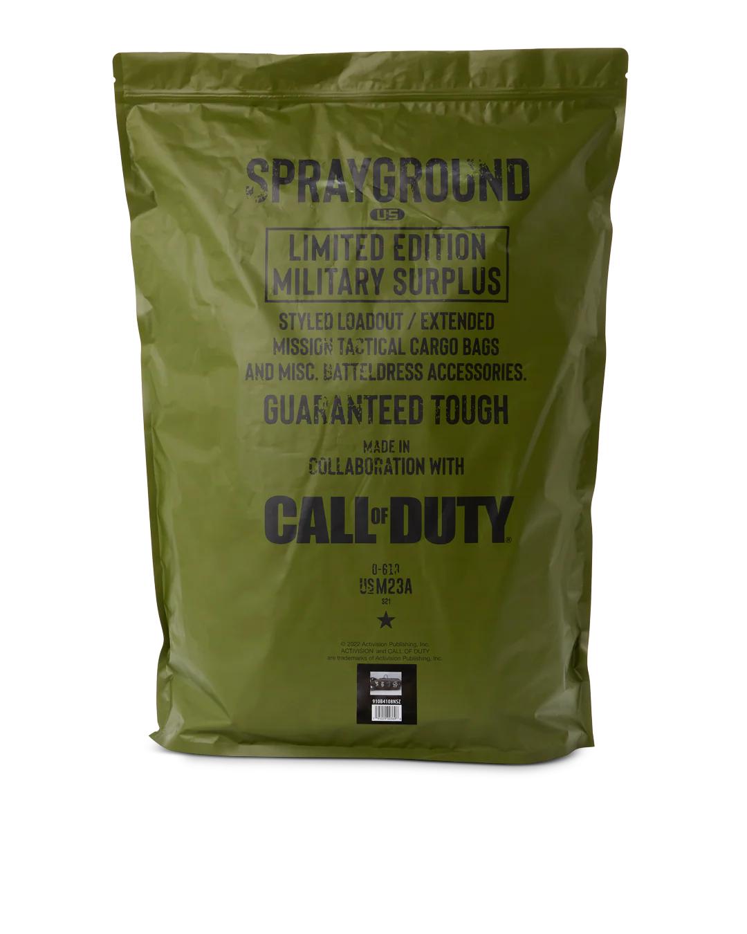 CALL OF DUTY SHARK TORPEDO DUFFLE
