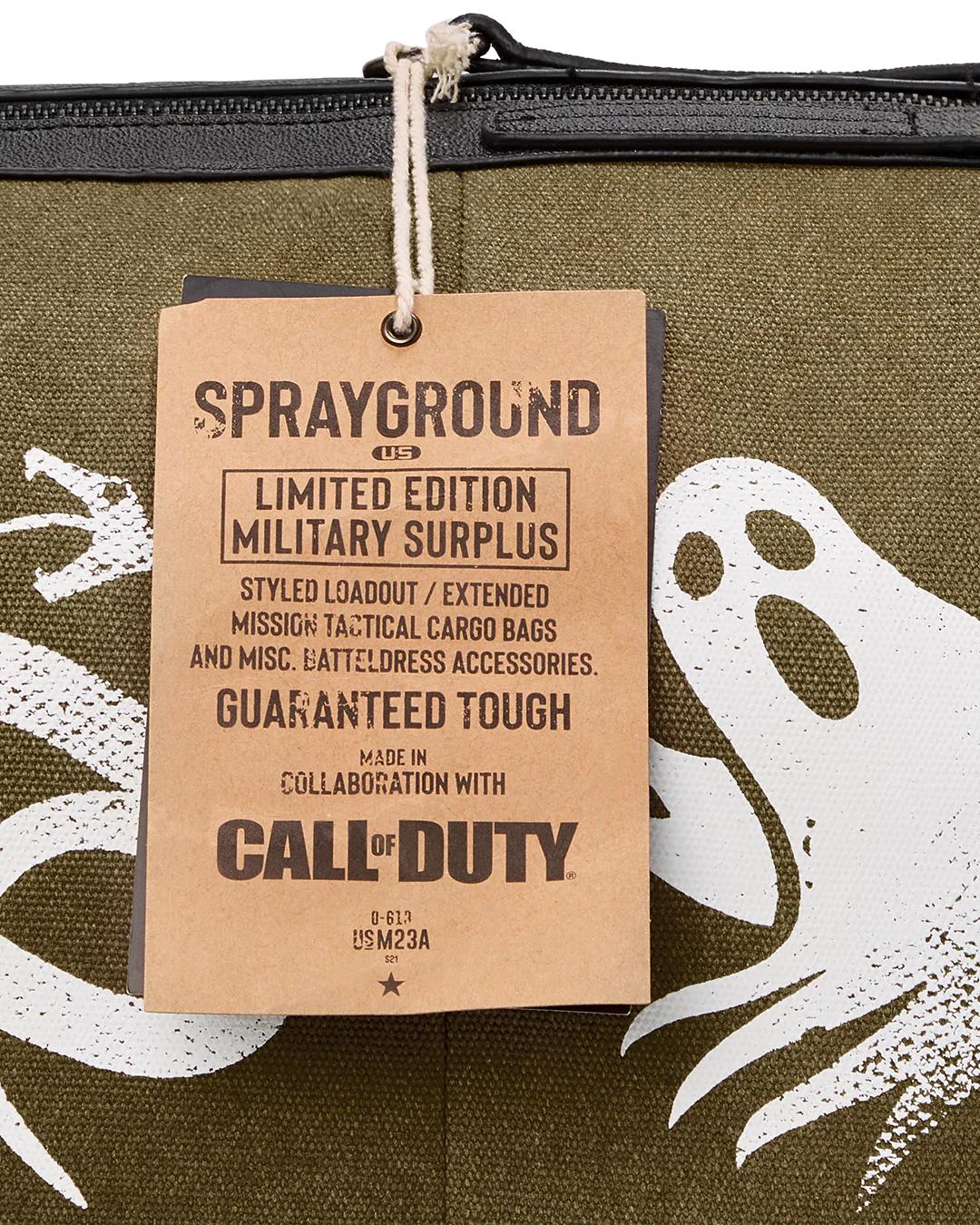 CALL OF DUTY SHARK TORPEDO DUFFLE