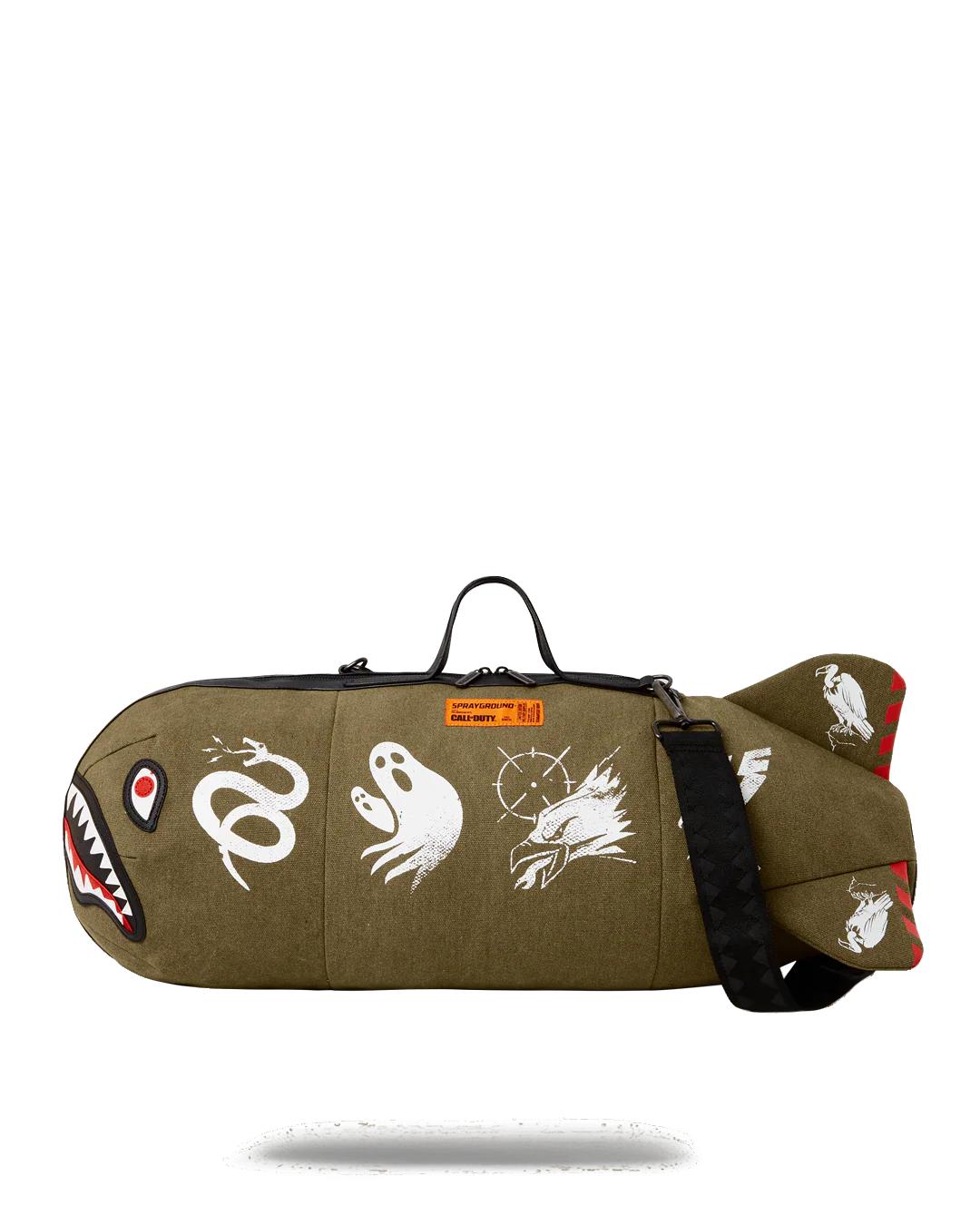 CALL OF DUTY SHARK TORPEDO DUFFLE