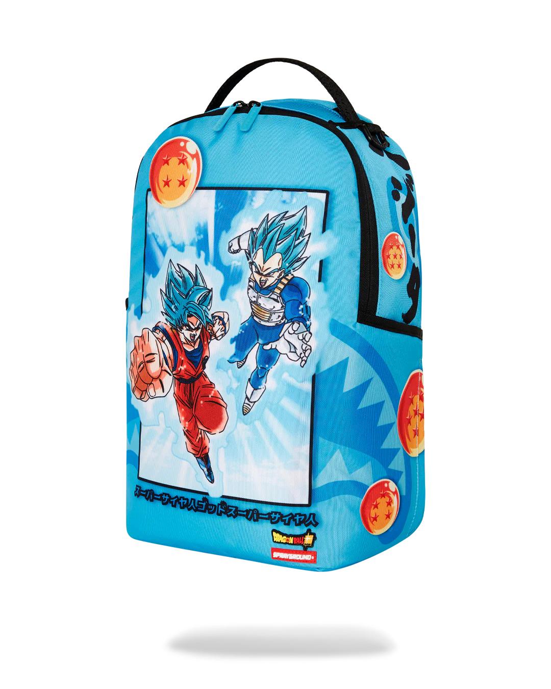 DRAGON BALL Z SUPER SAIYAN BLUE GOKU AND VEGETA