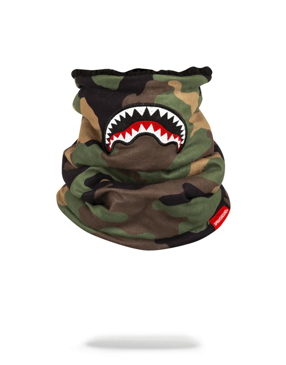 CAMO SHARK NECK WARMER